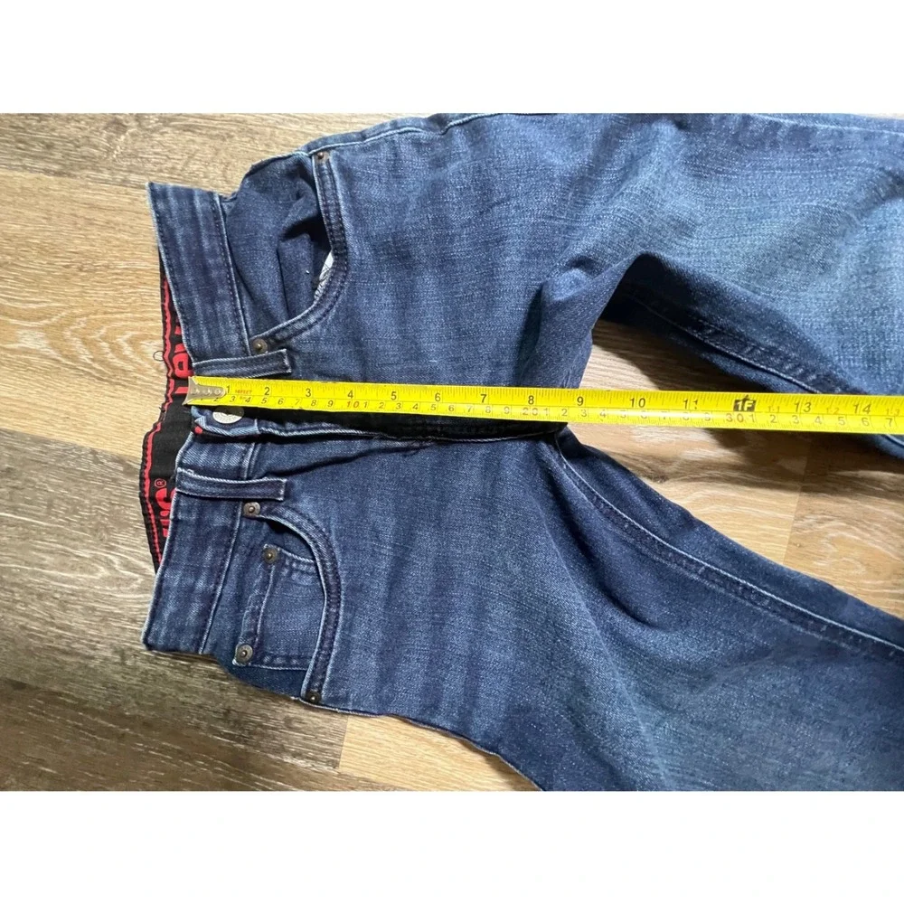 Levi 514 Straight Jeans‎ Kids Size 10 Reg Blue Excellent Adjustable Waist Denim
